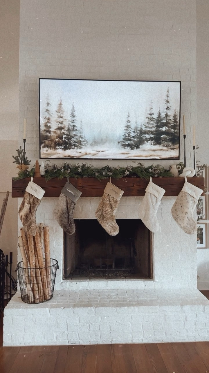 The stockings are hung! 🎄🎅🏽

#LTKHoliday #LTKSeasonal #LTKhome