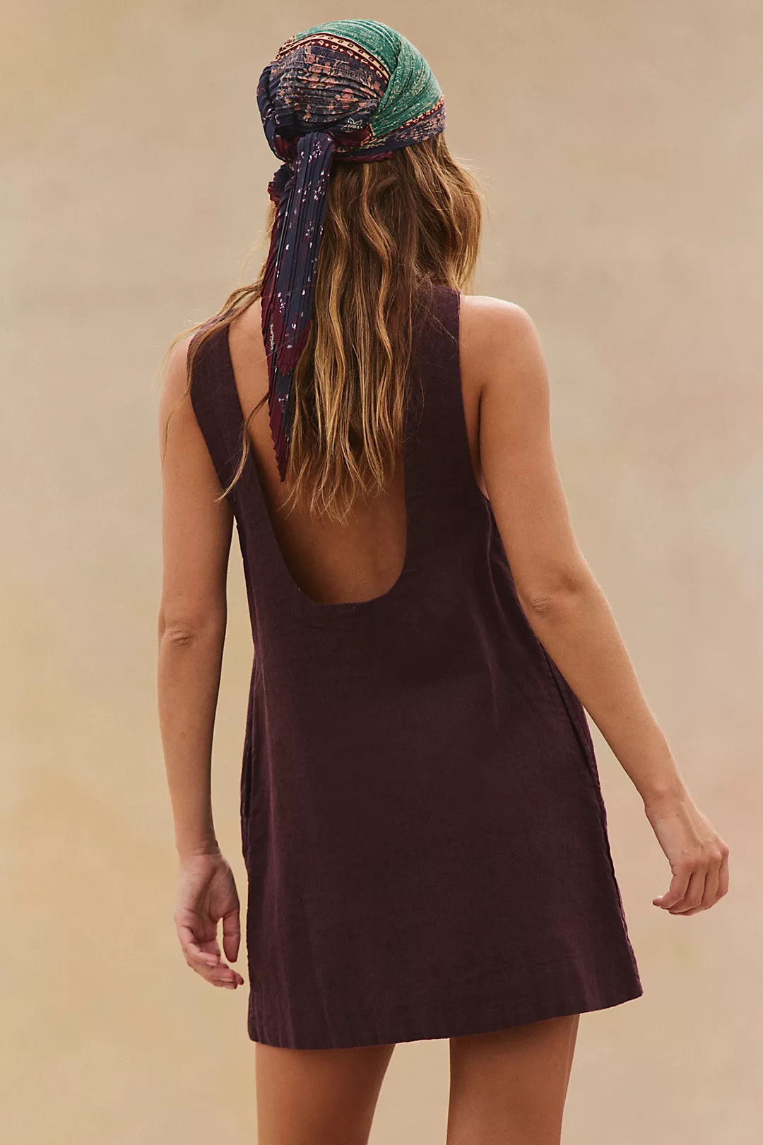 Full Of Sunshine Cotton-Linen Mini Dress | Free People (UK)