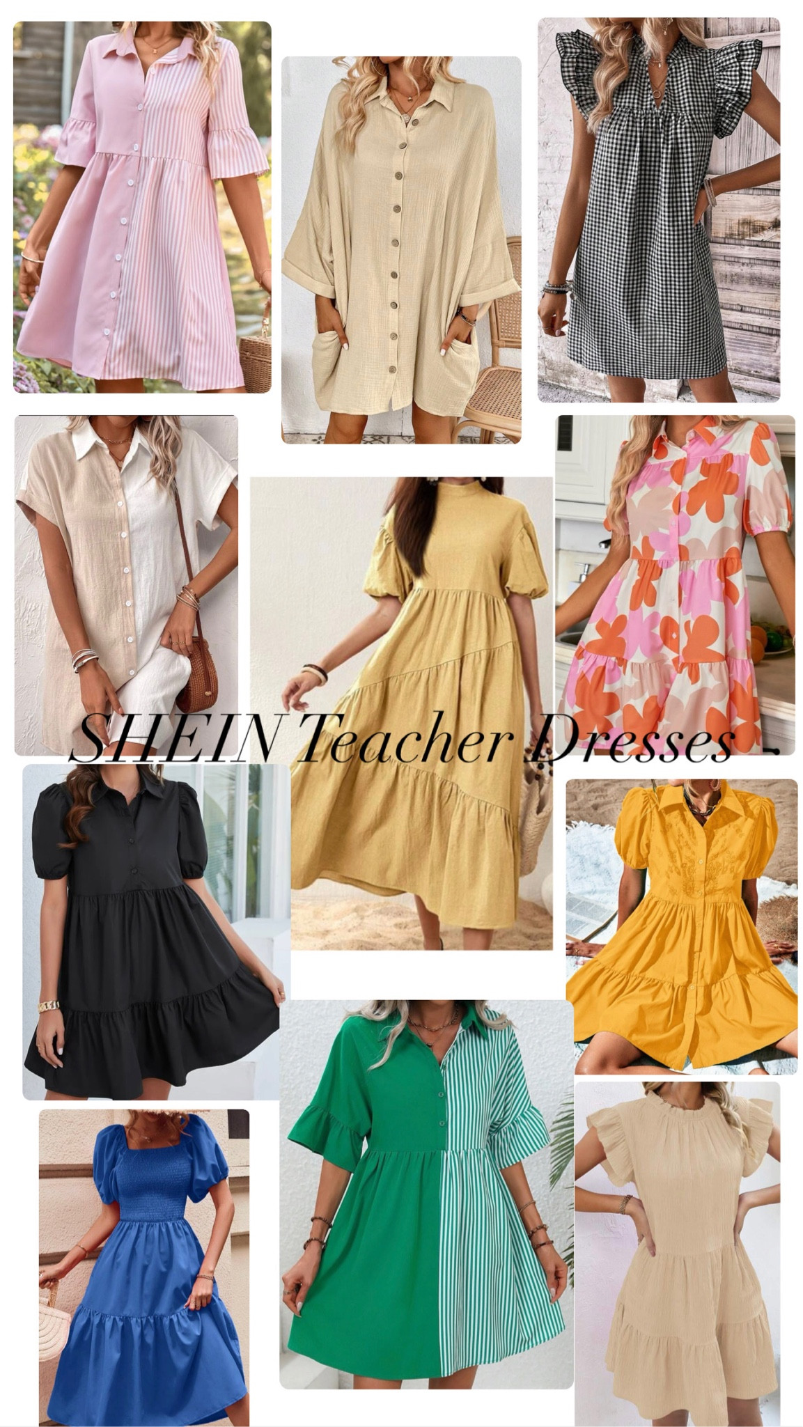 Teachers SHEIN has great dresses for Back to School wardrobes and a great style to rock this 2023-2024 school year!! 🤩

#LTKstyletip #LTKBacktoSchool #LTKFind
