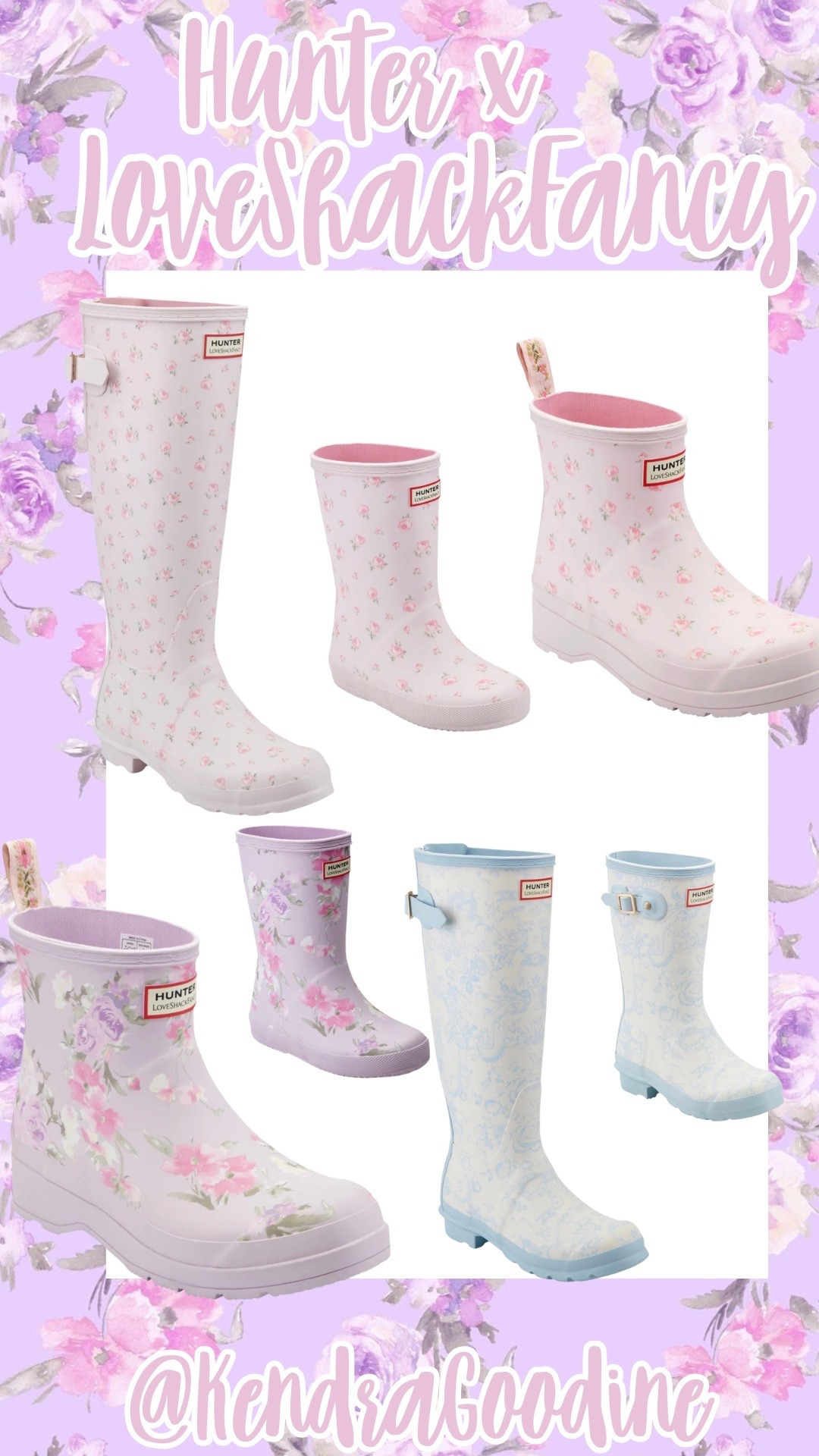 Hunter x LoveShackFancy ☔️🎀🌸