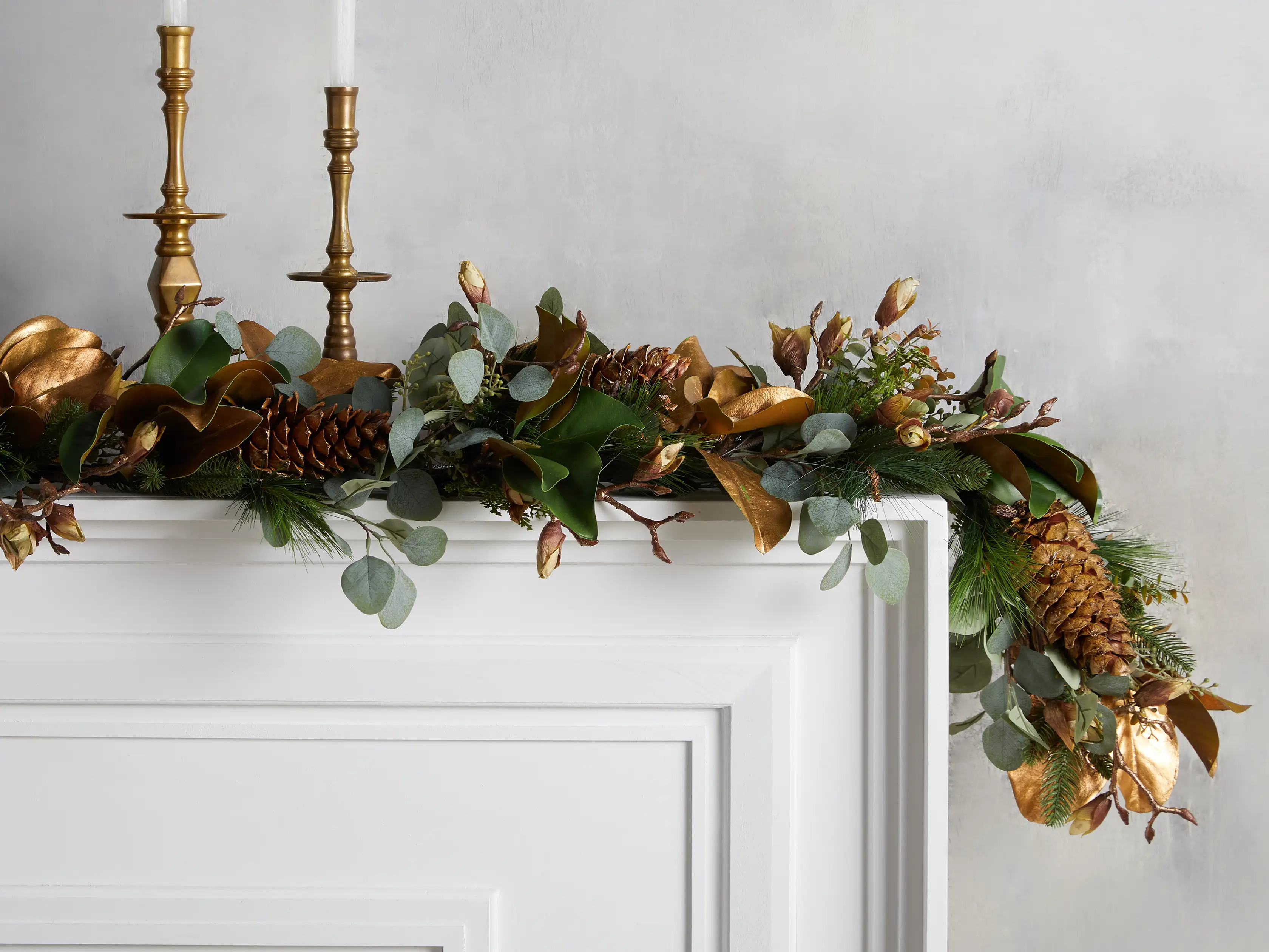 Faux Golden Mix Garland | Arhaus