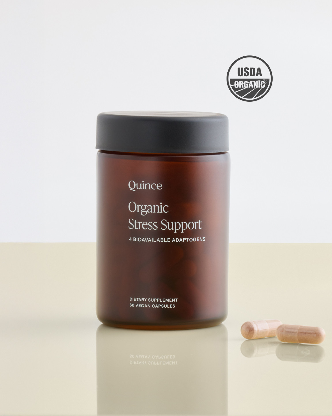 Certified Organic Daily Stress Support in No Color | Quince