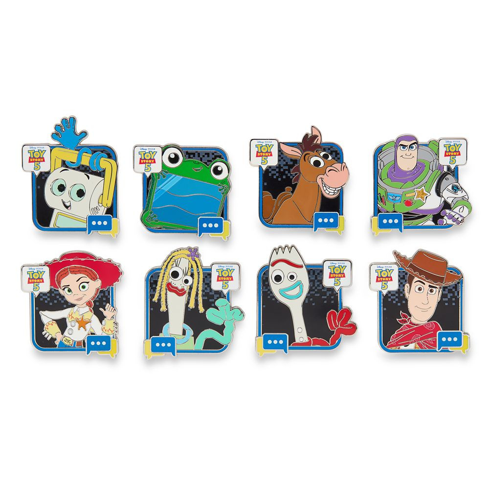 Toy Story 5 Mystery Pin Blind Pack \u2013 2-Pc. | Disney Store | Disney Store