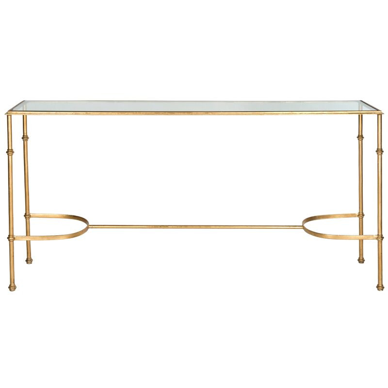 Lucy Console, Gold | One Kings Lane