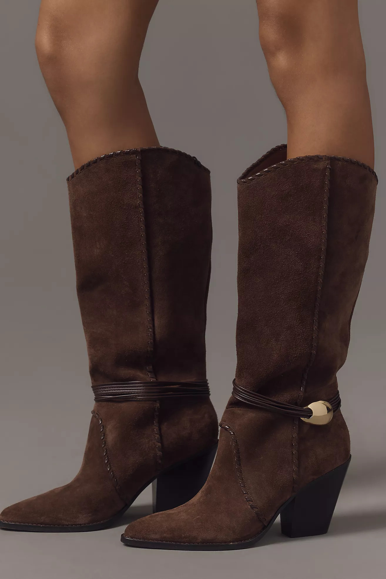 Dolce Vita Jody Hardware Knee-High Boots | Anthropologie (US)