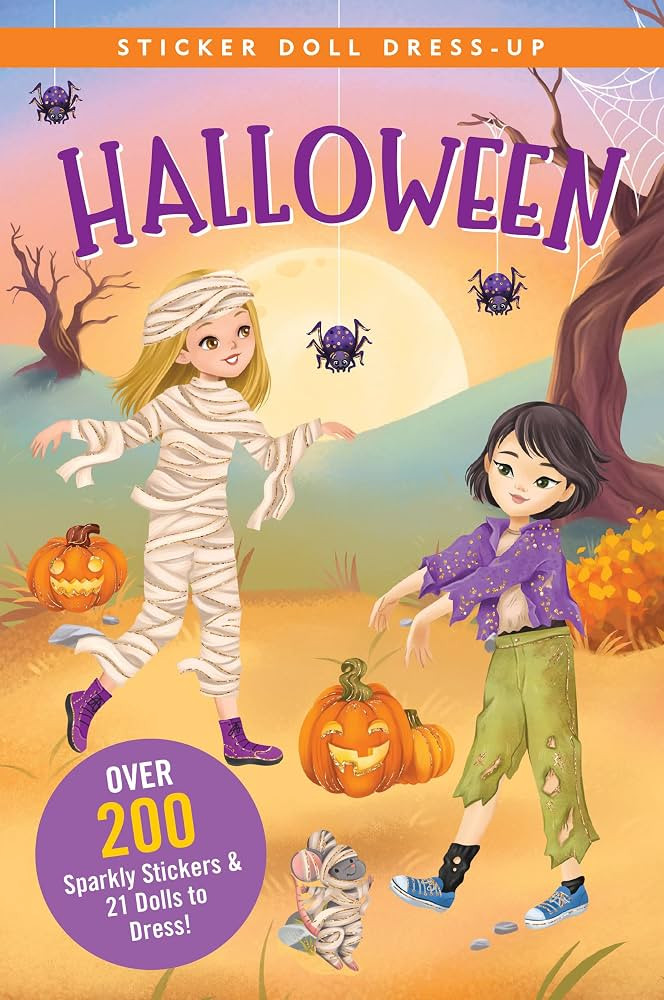Halloween Sticker Doll Dress-Up Book | Amazon (US)