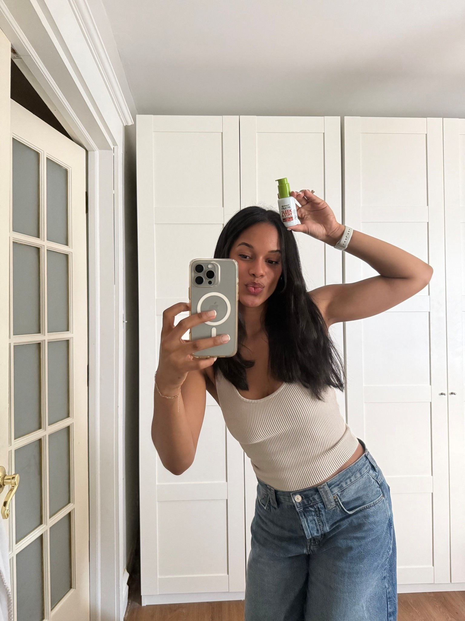 #ad The secret product you need to have sleek hair for days! ✨ @garnierusa @targetstyle @target #garnierpartner #garniersleek #garnier #targetstyle #targetpartner #target

#LTKBeauty