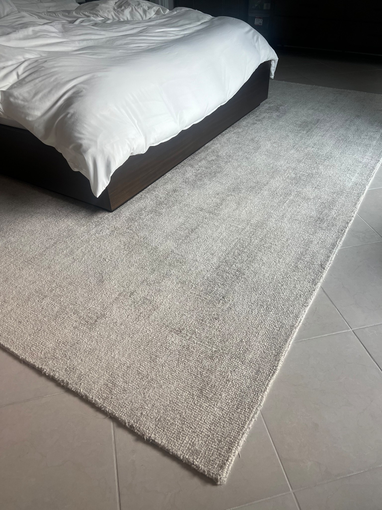 If you are looking for a solid gray area rug, this is one of the best ones that I found. It’s a gray, taupe color. It has a little texture and some glimmer to it, and it just melt into the floor or just brings everything together. I love it so much I thought about putting it in every room in the house instead of trying to find different ones. Lol. Message me if you have any questions!

Bedroom rug. New home. Home decor. Home design. West elm. Arhaus. 

#LTKHome #LTKFamily