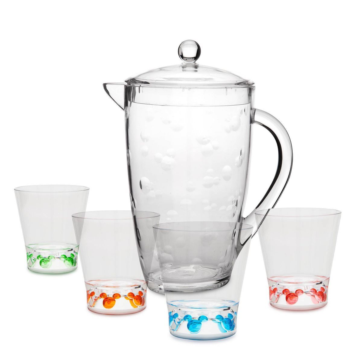 Disney Mickey Mouse 5pc Plastic and Acrylic Beverage Pitchers | Target