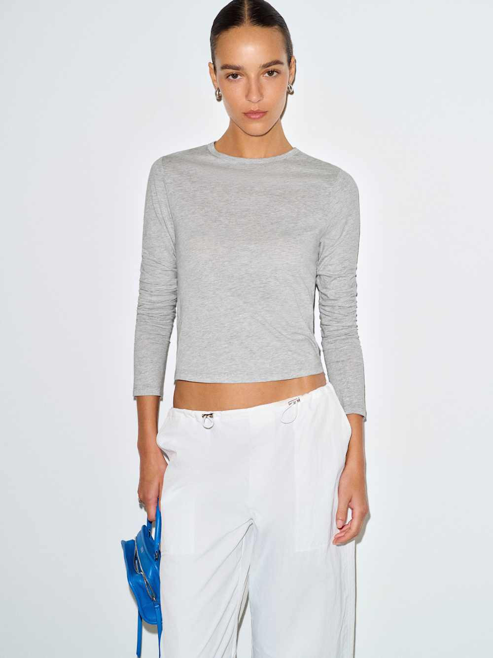 Ezra Slim Fit Long Sleeve | Reformation (Global)