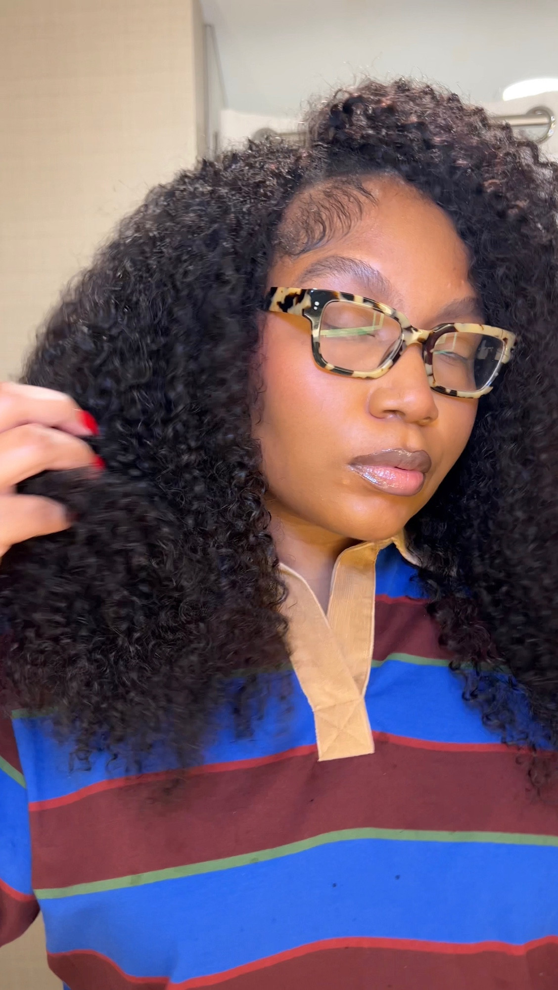 So obsessed with this kinky curly half-wig. 

#LTKBeauty #LTKvlog