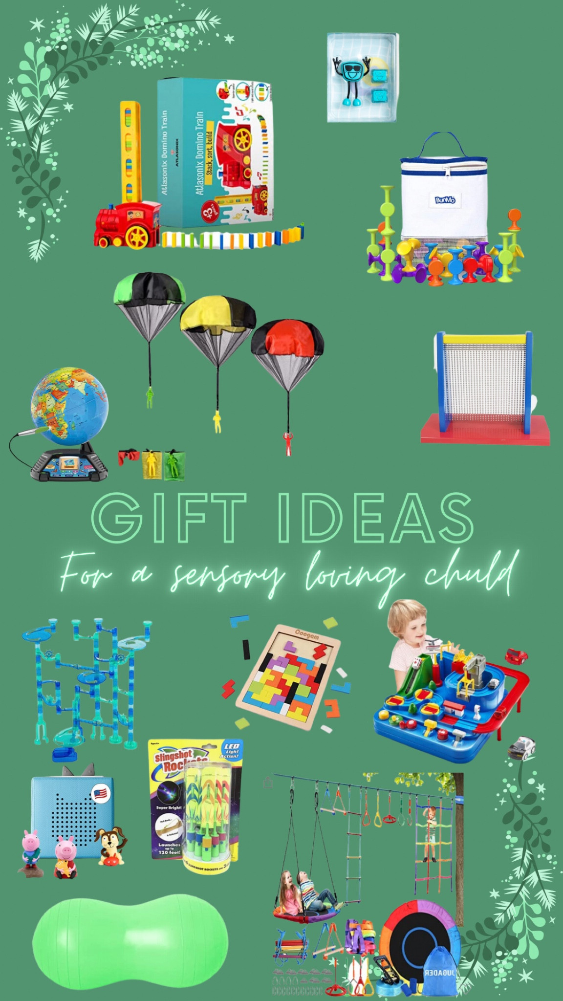 Gift ideas for your sensory seeking kiddo! 

#SPD #sensorytoys #autism #giftideas 

#LTKHoliday #LTKfamily #LTKkids