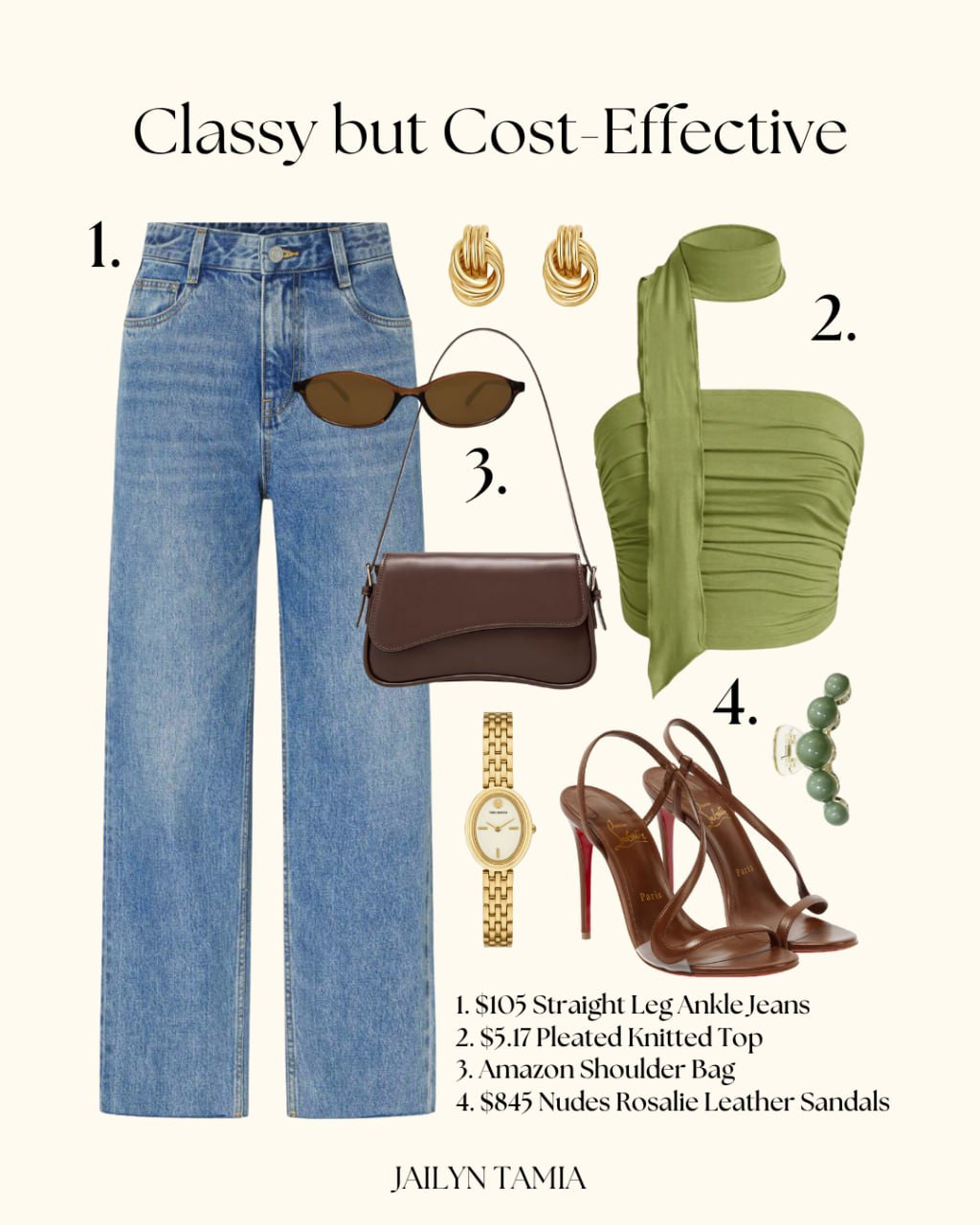 Classy but Cost-Effective

// Classy, Outfits, Outfit Inspo, Outfit Ideas, Fashion, Trendy Outfits, Amazon, Accessories, Amazon Fashion, Amazon Outfits, Amazon Outfits Summer, Amazon Sunglasses, Amazon Earrings, Amazon Gold Earrings, Shoulder Bag,  Nordstrom, Watches Women, Jeans Women, Tops For Women, Heeled Sandals, Leather Sandals, Hair Clip 

 #LTKSummerEdit #LTKStyleTip #LTKItBag