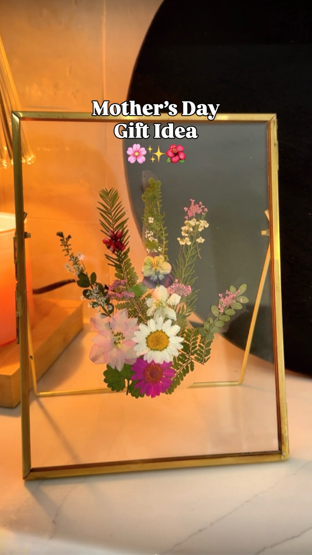 Mother's Day kids dried flower hand print is such a special gift and can easily be added into your decor🌸✨ This
was my favorite gift I gave last year!

#mothersday #mothersdaygiftidea #giftsformom #diygift

#LTKmomlife