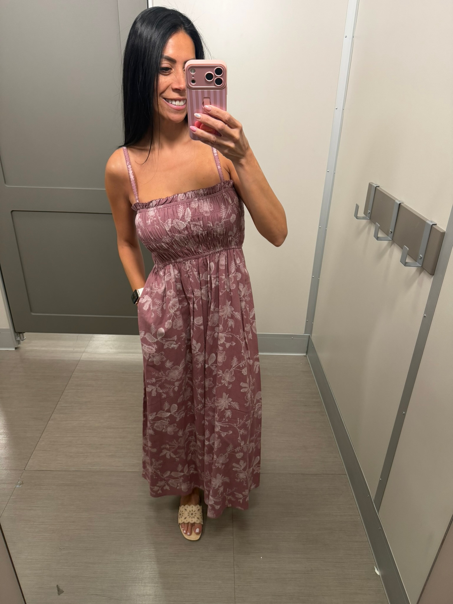 I love the color of this print! So pretty🤍



Maxi dress, floral dress, spring outfits 2026, spring dresses, seasonal, summer, carla.bushey 

 #LTKootd #LTKSeasonal
