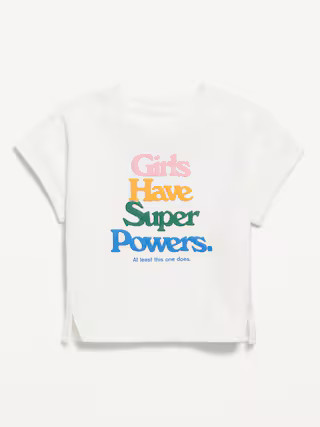 Short Dolman-Sleeve Graphic T-Shirt for Toddler Girls | Old Navy | Old Navy (US)