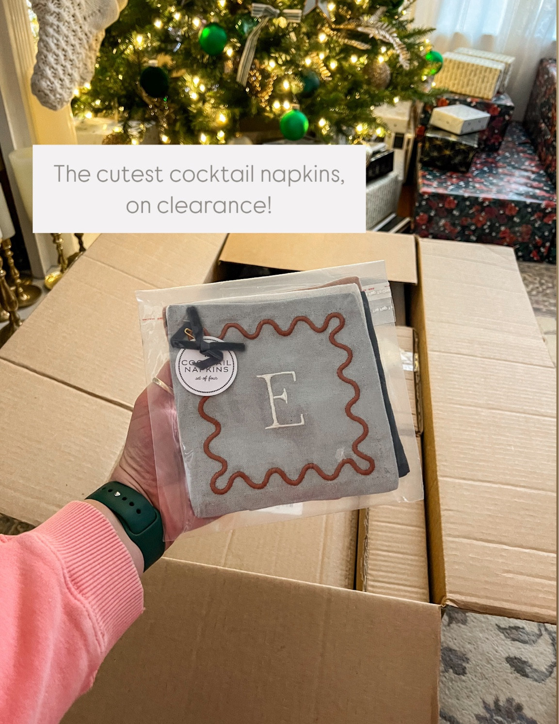 These darling little cocktail napkins are on clearance at Anthropologie right now. They make a great hostess gift! 

#LTKHome #LTKSaleAlert #LTKGiftGuide