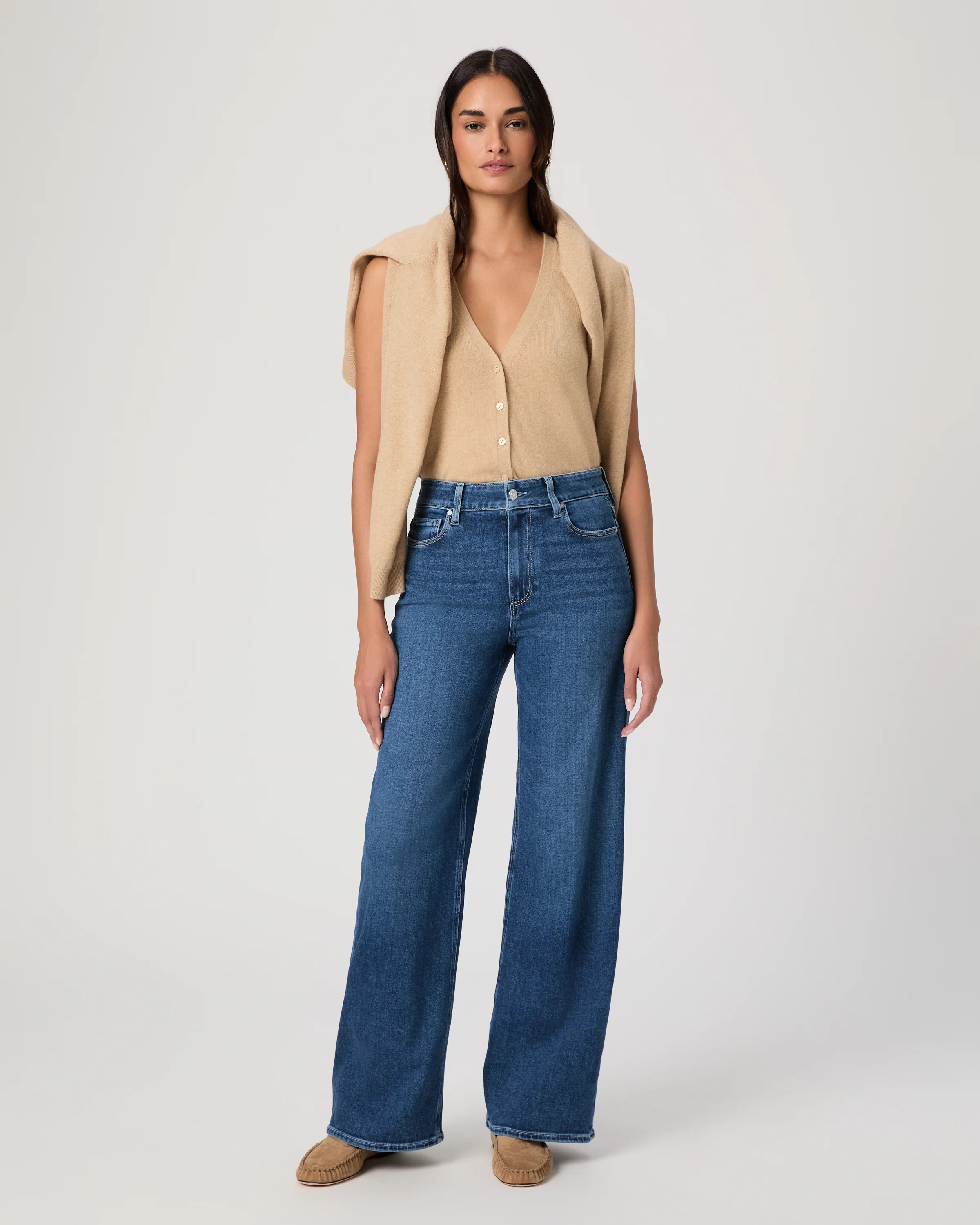 Anessa 31" Wide Leg Jean | Paige