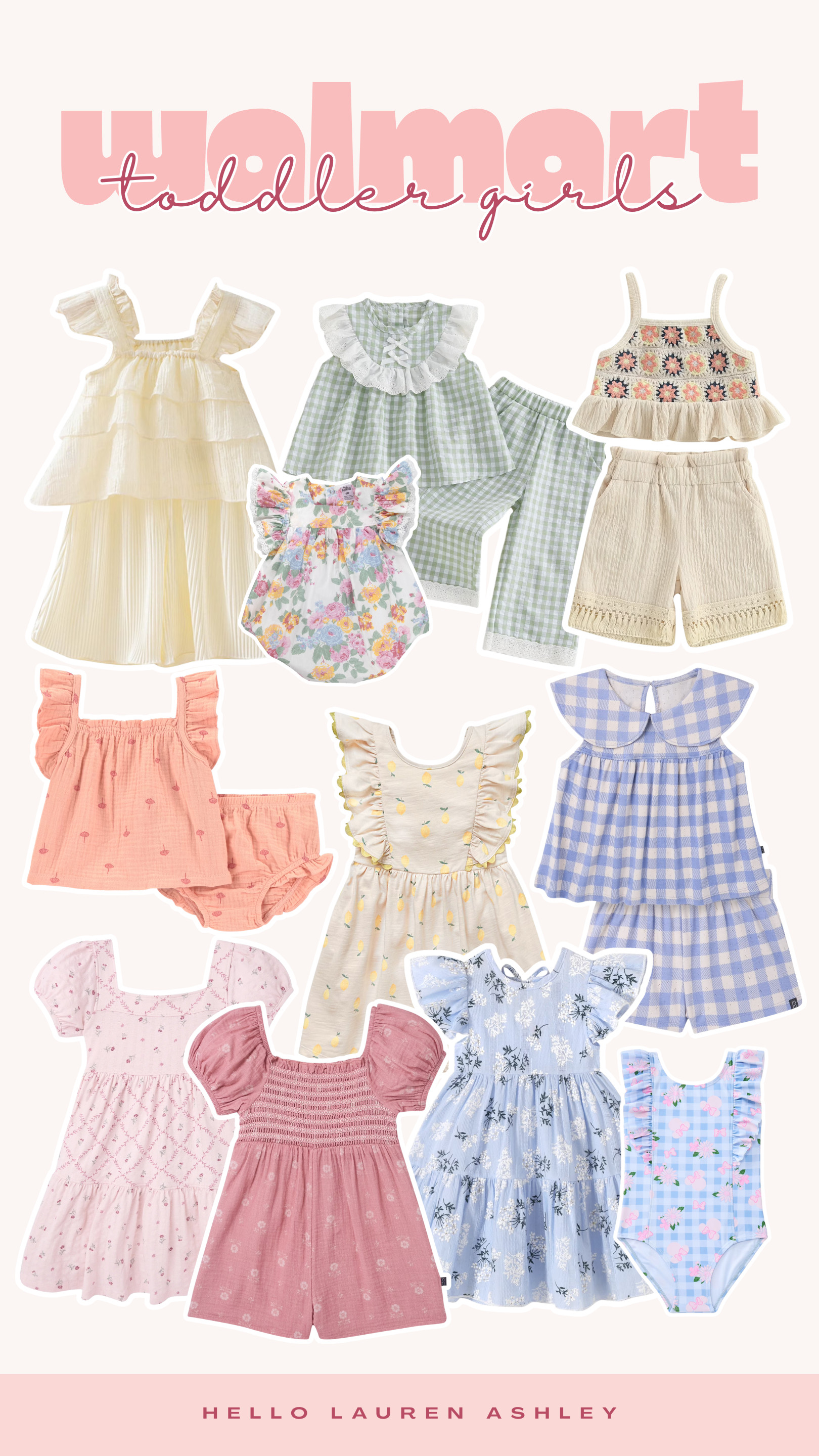 Walmart toddler girl outfits 🌸 Sweet dresses, matching sets & everyday styles perfect for spring and playtime.
#toddlerstyle #littlegirlstyle #springkidsfashion 

 #LTKmomlife #LTKSeasonal #LTKKids