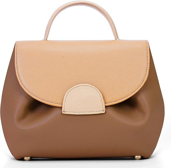 Small Top Handle Bag Crossbody Bags Purses for Women Designer Luxury Mini Faux Leather Shoulder B... | Amazon (US)