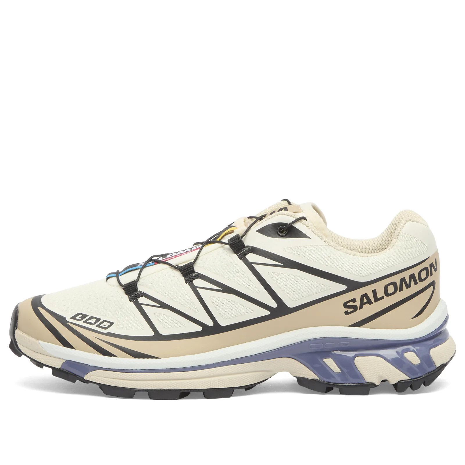 Salomon Women's XT-6 Sneaker Vanilla Ice/Oxford Tan/Heron | END. Clothing