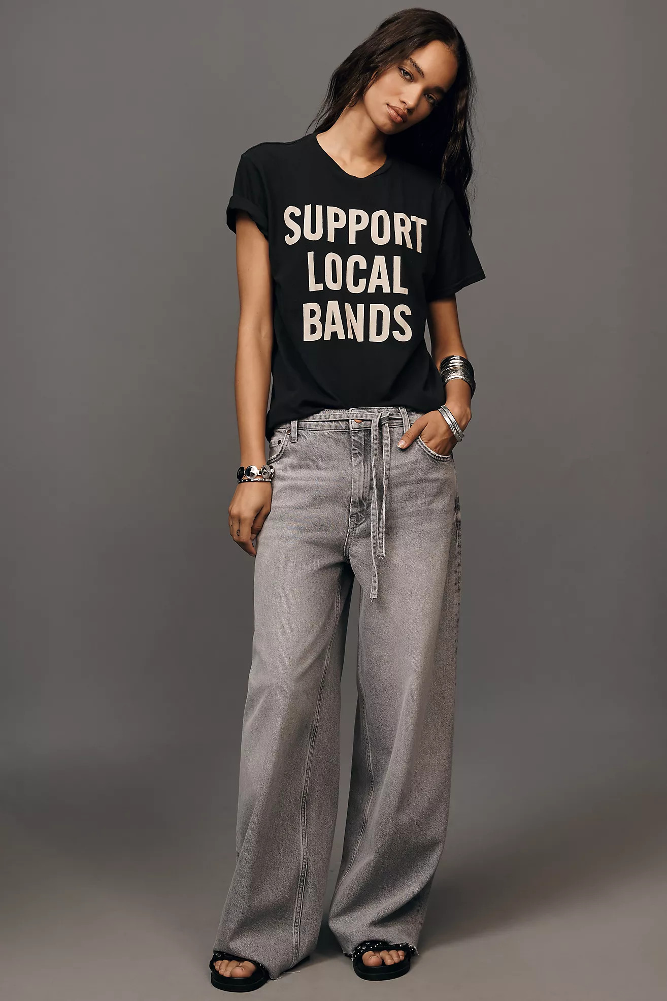 Pilcro High-Rise Wide-Leg Jeans | Anthropologie (US)