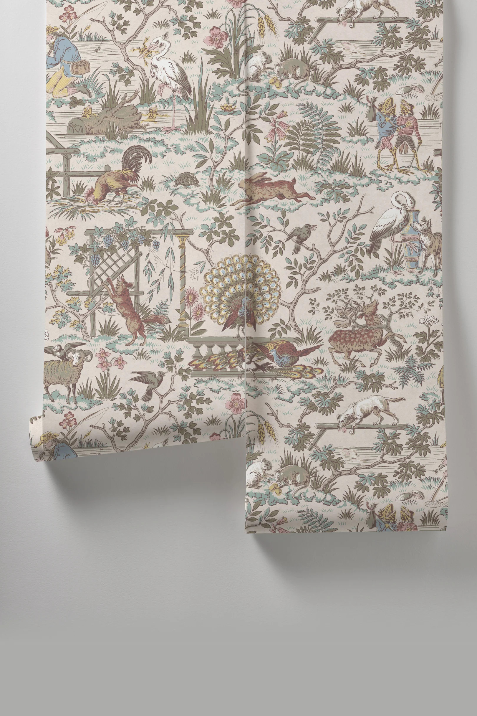 Fable Neutral | Paste the Wall Wallpaper by Artscape | Made in Sweden | Artscape