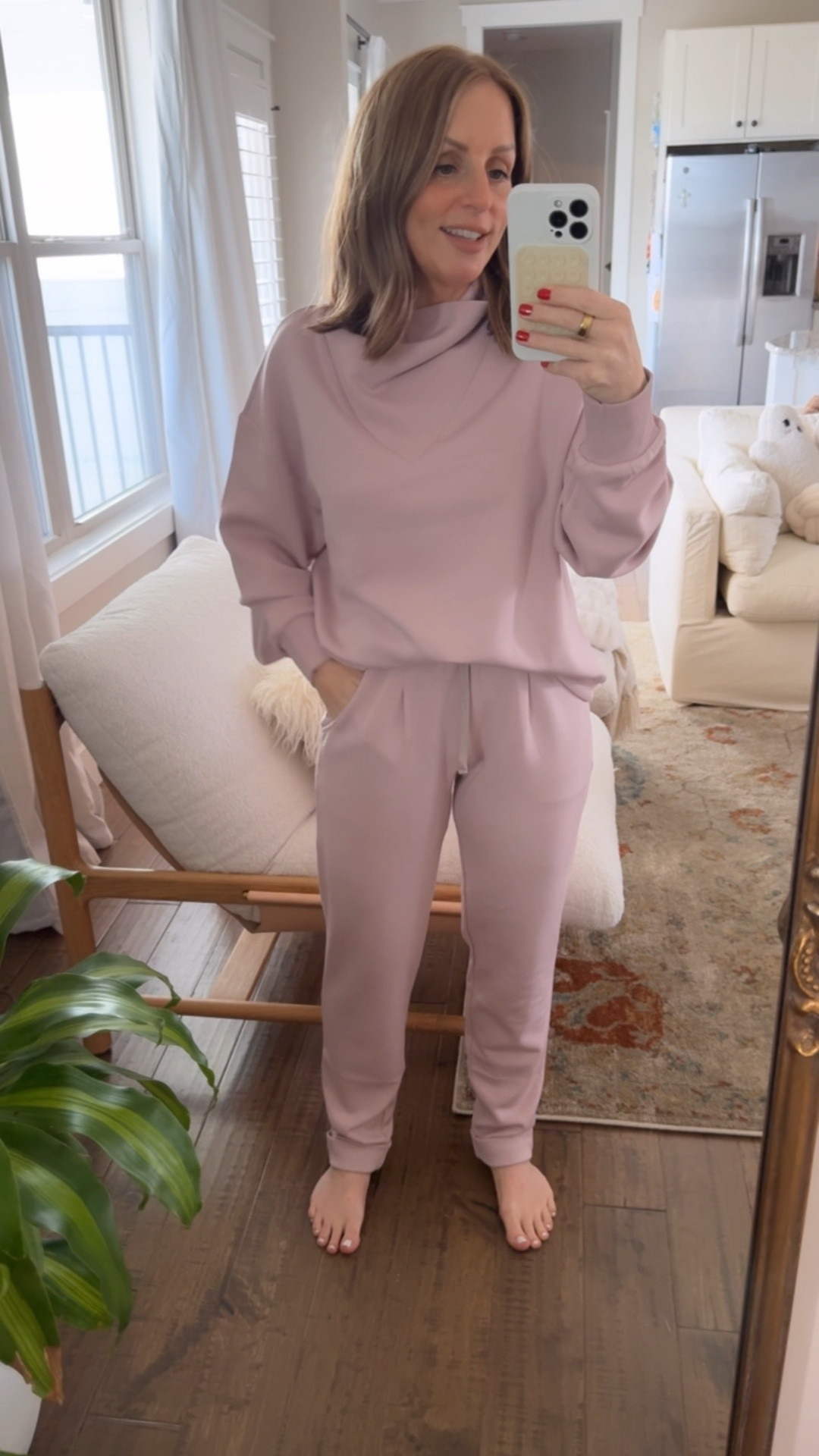 This fall set is 10/10 double soft fabric!! Not sure how they made it so soft!!! 

#LTKVideo #LTKActive #LTKStyleTip