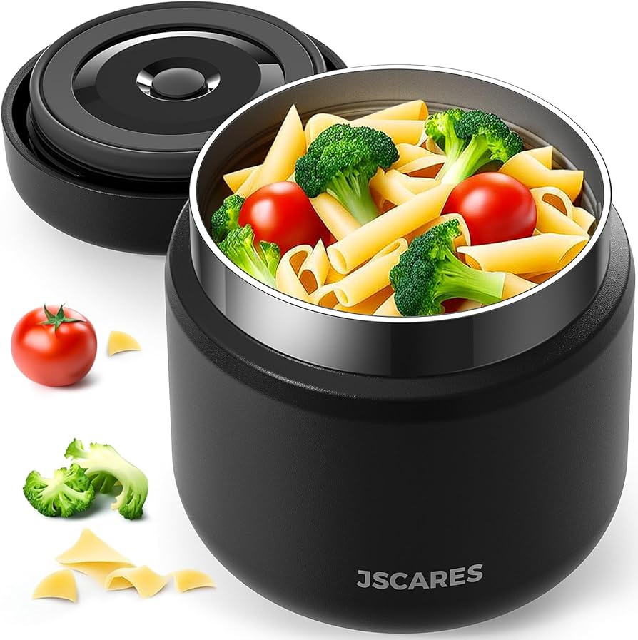 12oz Kids Insulated-Food-Jars for Hot-Food, Wide Mouth Soup Thermo Food Jar Insulated Thermal Lun... | Amazon (US)