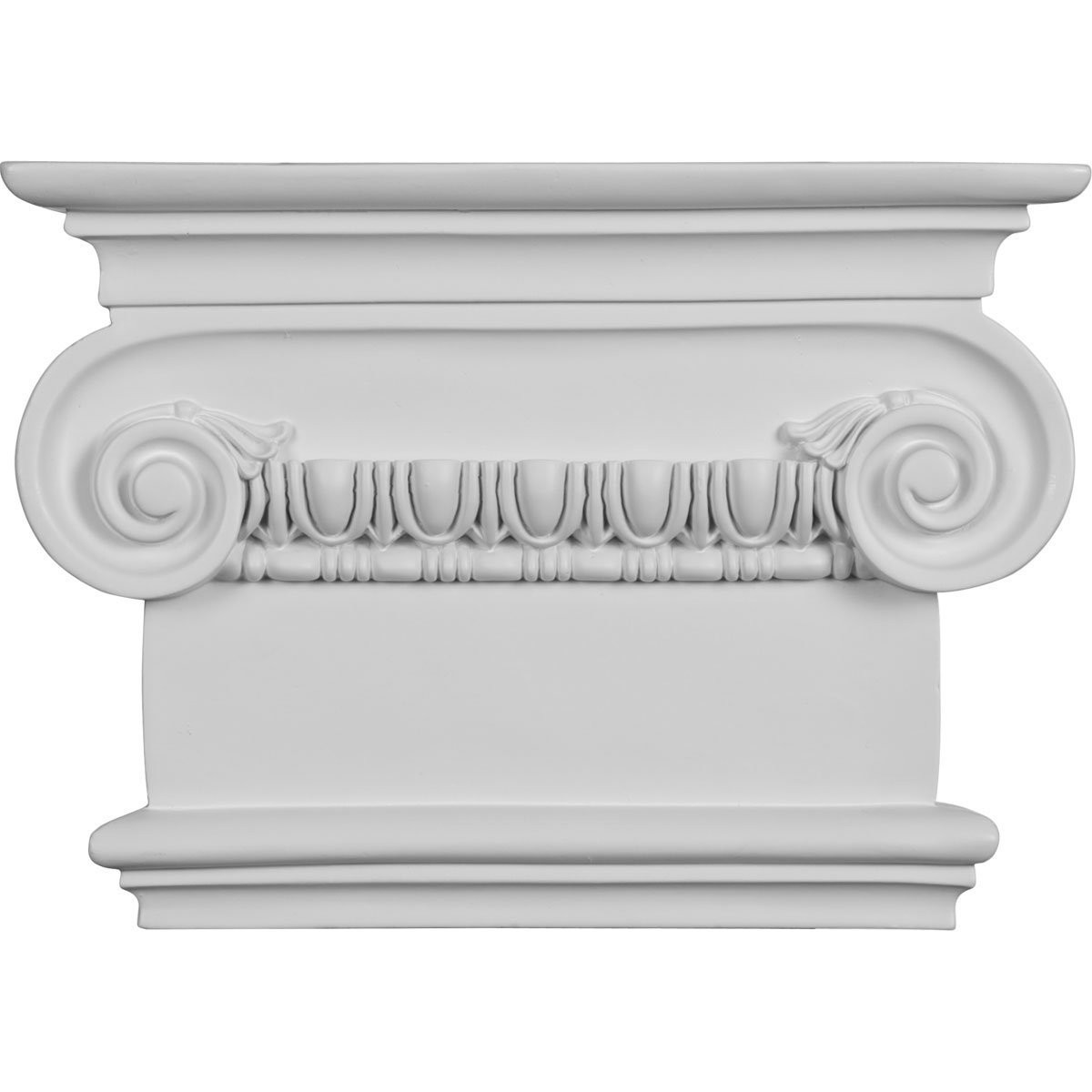 7 1/2"W x 8 1/2"H x 2 1/2"P Classic Ionic Large Onlay Capital (Fits Pilasters up to 5 1/4"W x 1 1... | Amazon (US)