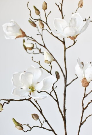 40" Faux Magnolia Branch Stem | Michaels | Michaels Stores
