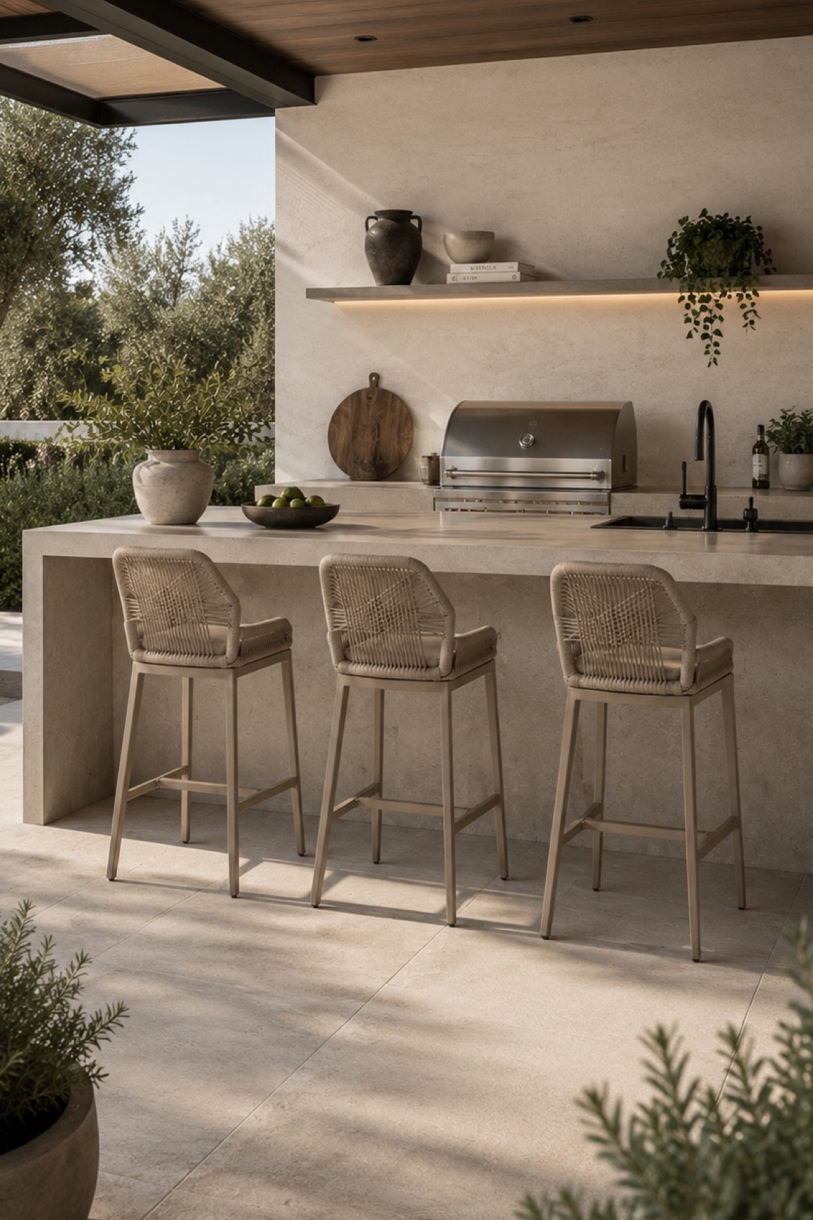 Outdoor counter stools I love  

#LTKHome