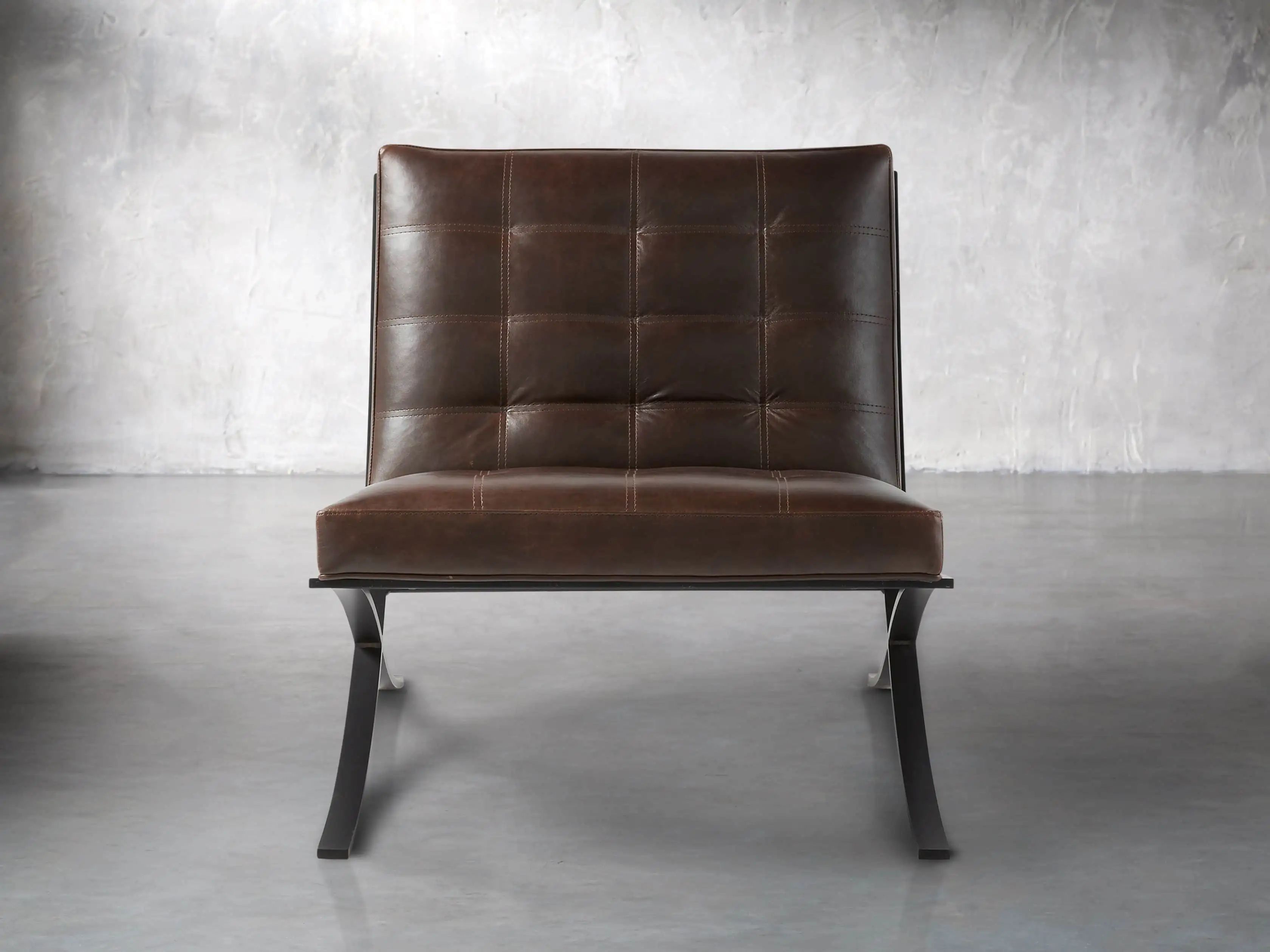 Moxie 30"" Leather Chair | Arhaus