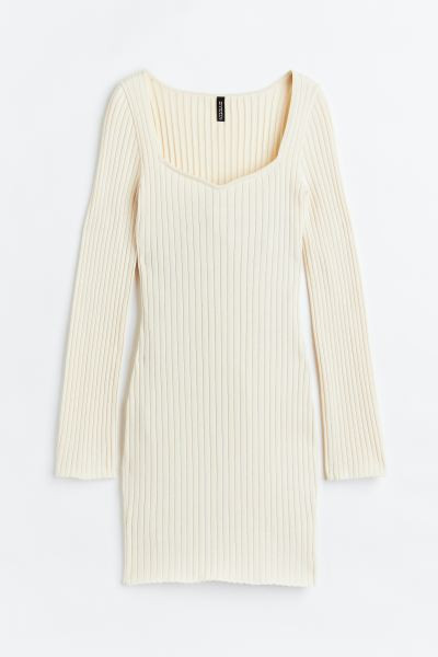 Rib-knit Bodycon Dress | H&M (US + CA)