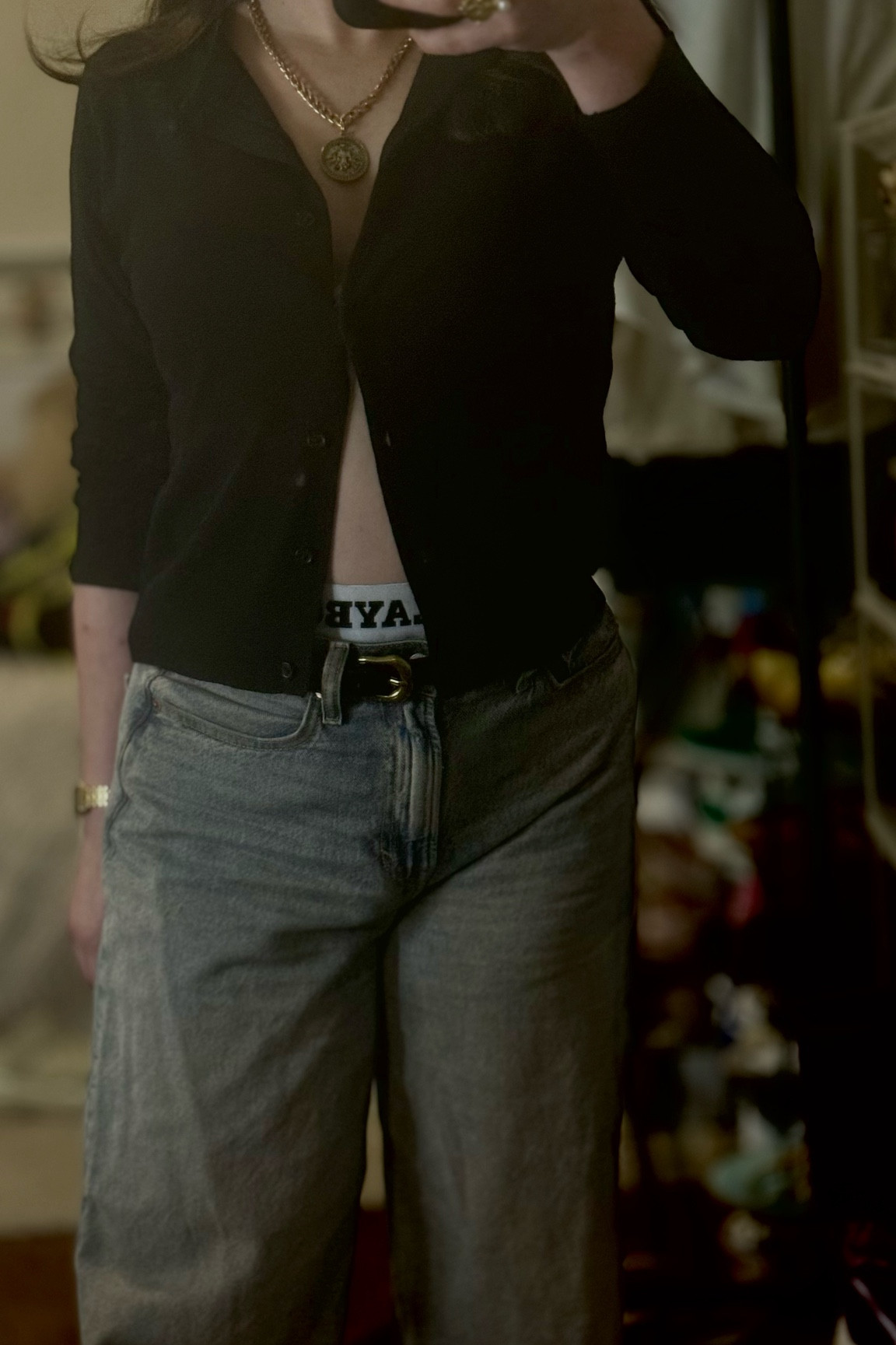 Almost Sweater Weather 🐰🍁

#playboy #baggyjeans #cardigan #minimalist 

#LTKFindsUnder100 #LTKStyleTip #LTKParties