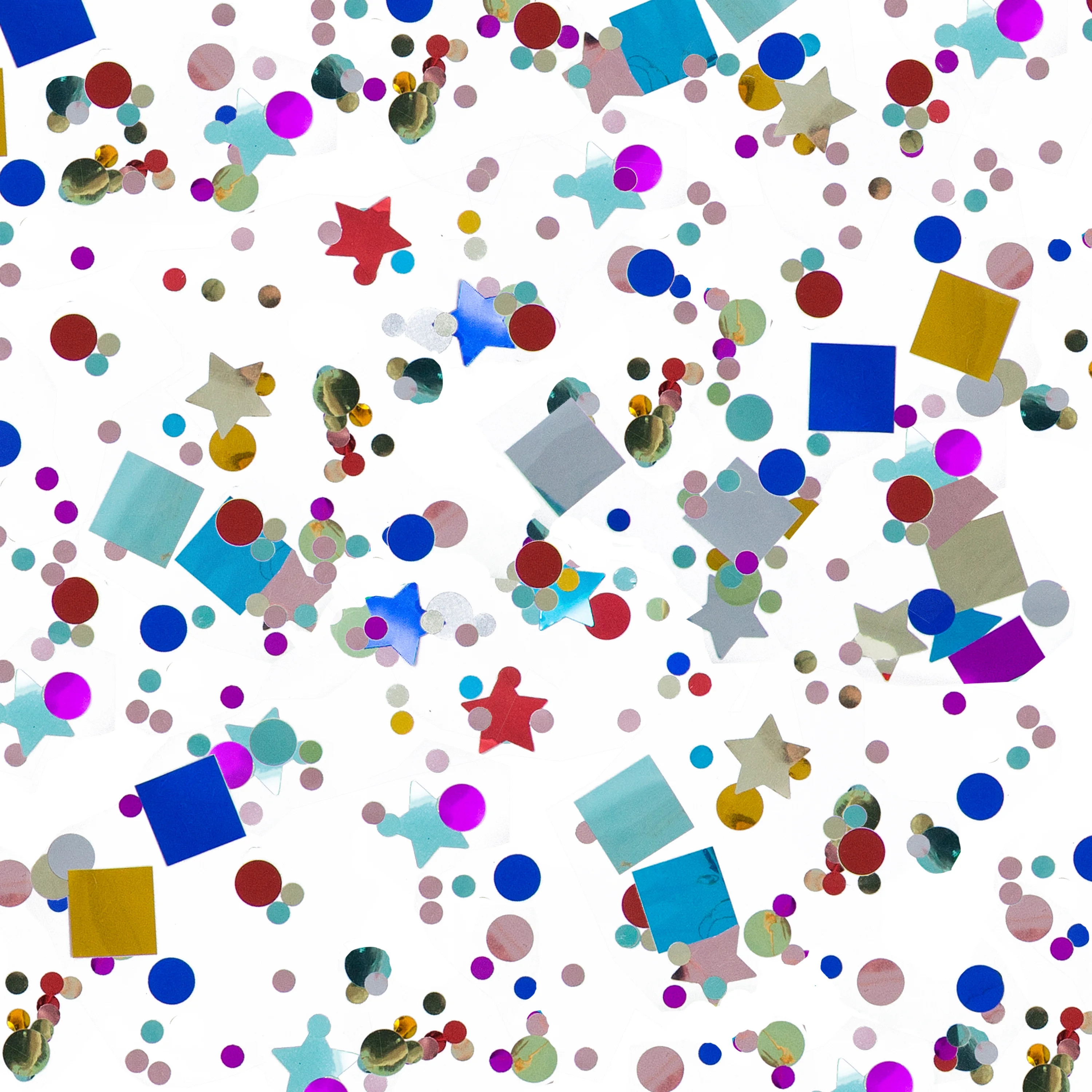 Way to Celebrate! Multicolor Party Foil Confetti, 5oz, 1ct | Walmart (US)