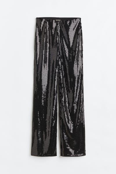 Sequined trousers | H&M (UK, MY, IN, SG, PH, TW, HK)