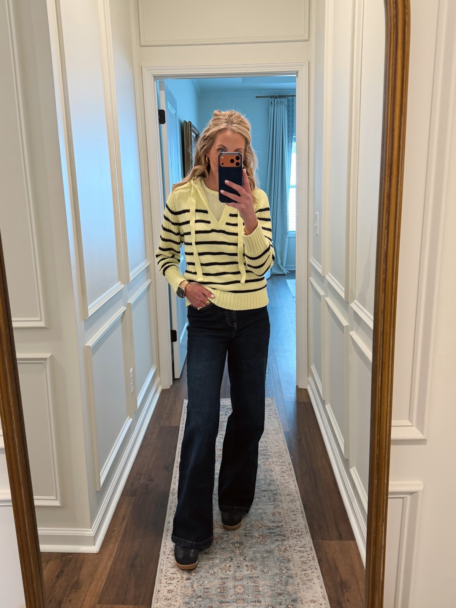 Ootd to run errands - Walmart sweater $26 Walmart jeans $26 

#LTKdayinmylife #LTKgrwm #LTKmomlife