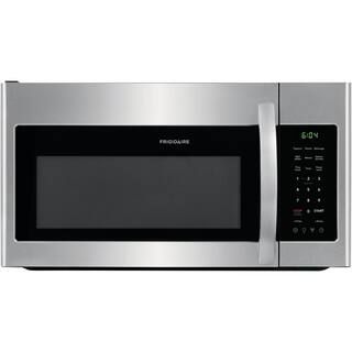 Frigidaire 30 in. 1.8 cu. ft. Over the Range Microwave in Stainless Steel FFMV1846VS - The Home D... | The Home Depot
