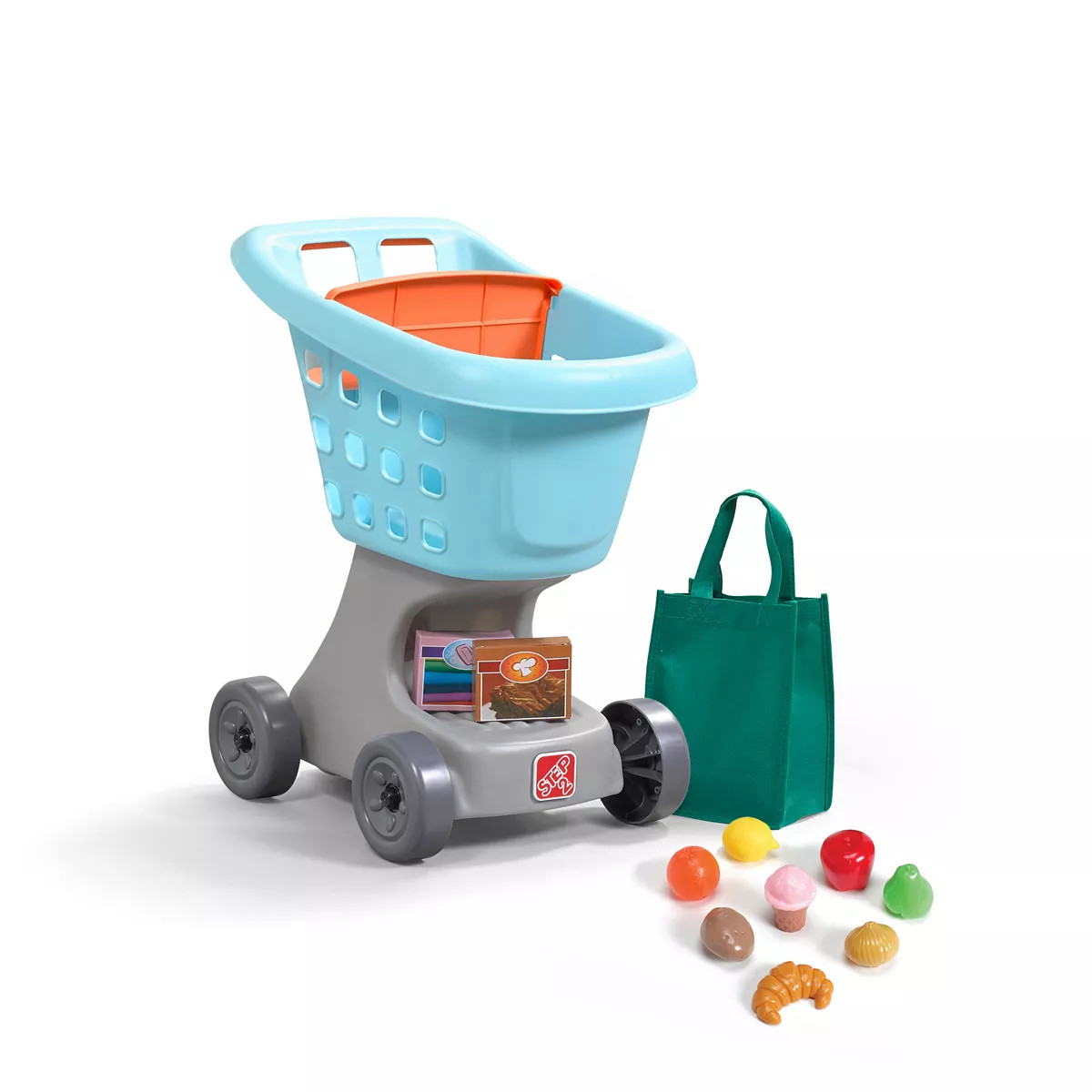 Step2 Little Helper's Toy Shopping Cart & Play Food Set | Kohl's