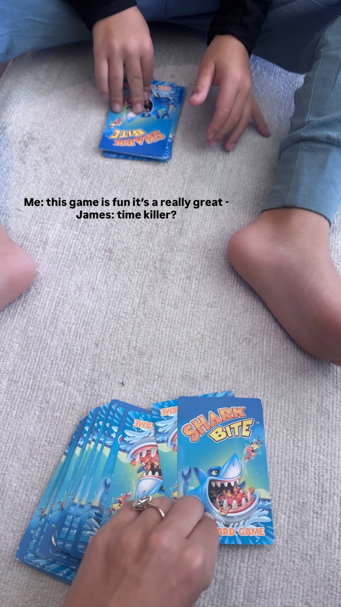 My kids love this Shark Bite card game. Less than $6!

#LTKFindsUnder100 #LTKHome