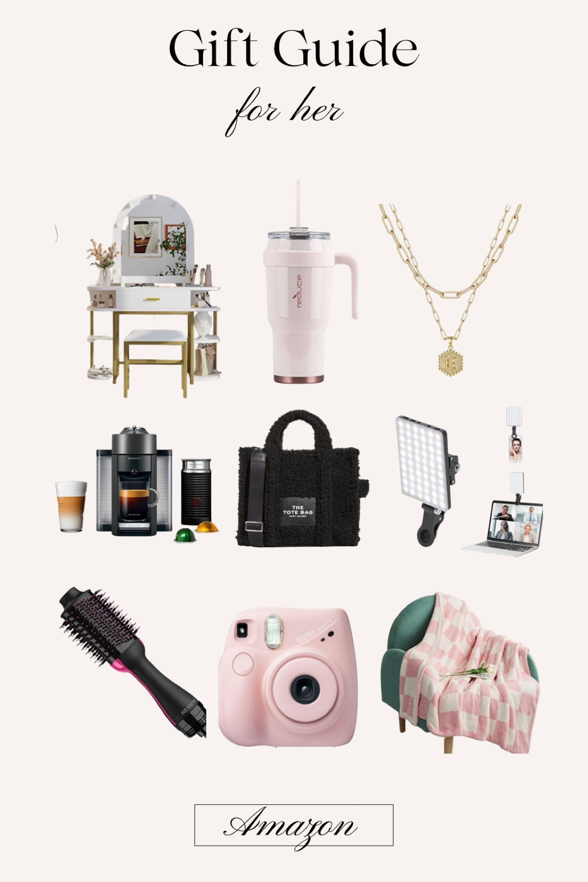 Gift Guide for her - all of these have different price points and would be perfect for a mom, sister, daughter, friend of even yourself 😉💕 

And what’s great is that these all have prime shipping off of Amazon! 


#LTKHoliday #LTKGiftGuide #LTKCyberweek