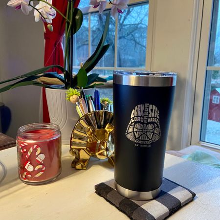 My new favorite tumbler!!! Darth Vader 20 Oz insulated tumbler from Tervis on Amazon. 

#LTKhome #LTKFind #LTKunder50