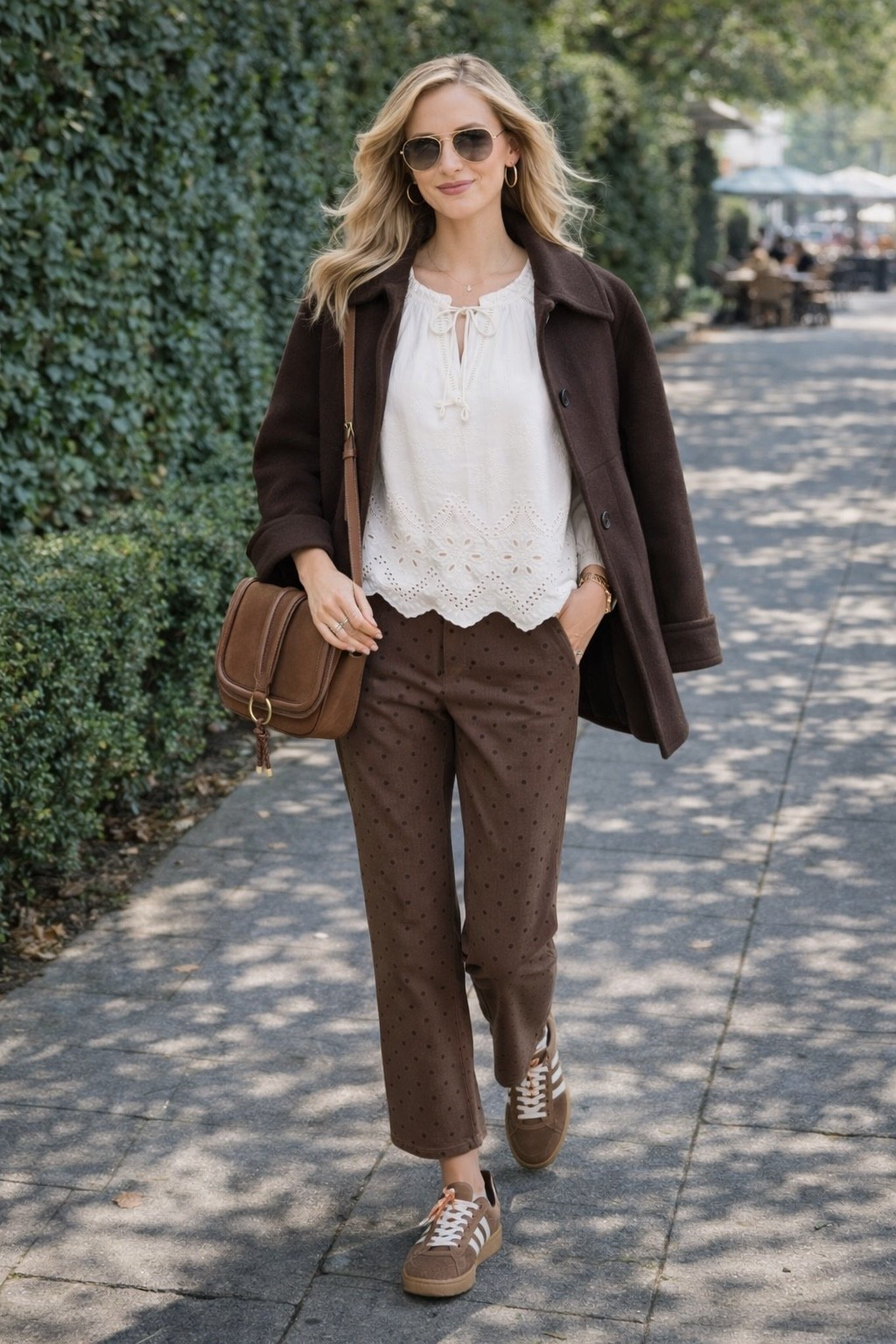 Spring outfit polka dot jeans 

#LTKsummer #LTKspring #LTKjeans