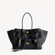 Women's Bel Air Medium Carry All Bag in Black | Balenciaga US