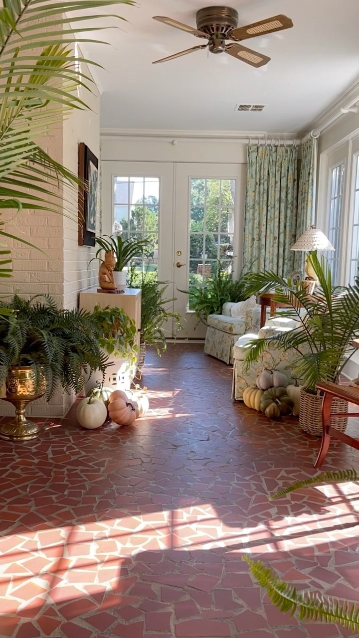 Fall inspiration in the sunroom 🍂
From a cozy blanket, to the scent of a candle and of course pumpkins, I have you covered for easy fall decorating. 

#LTKhome #LTKstyletip #LTKSeasonal