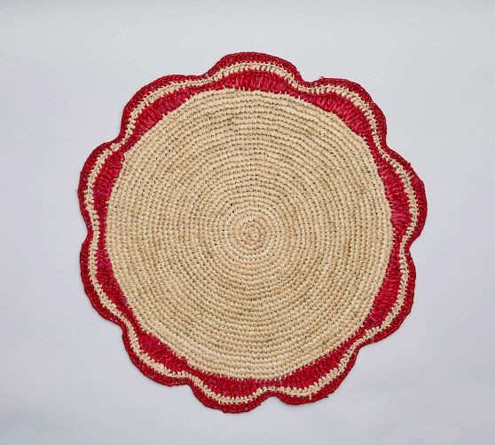 Anina Round Placemat, Set of 4 | Pottery Barn (US)