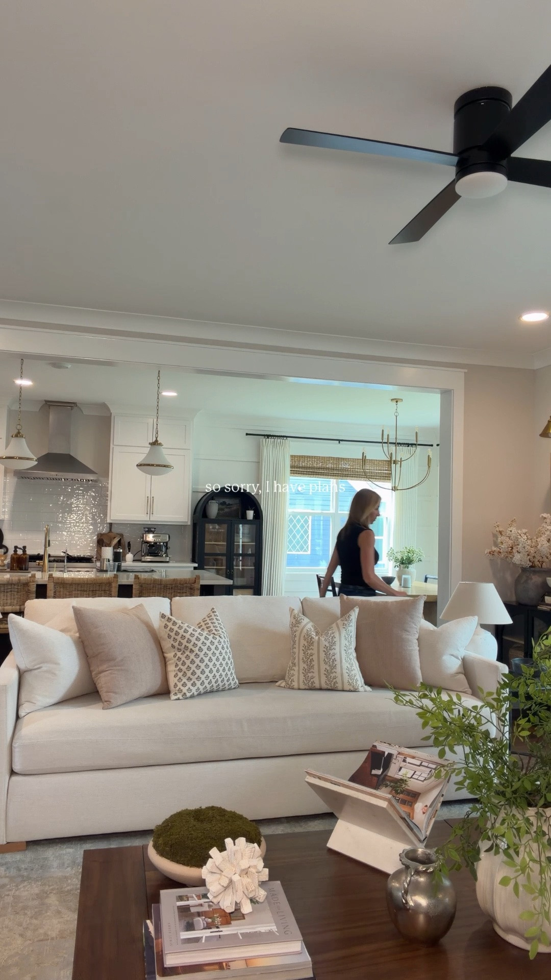 Modern living room, living room sofa, neutral sofa, interior define sofa, frame TV, Samsung frame TV, brick fireplace, transitional living room, modern Classic living room

#LTKmomlife #LTKHome