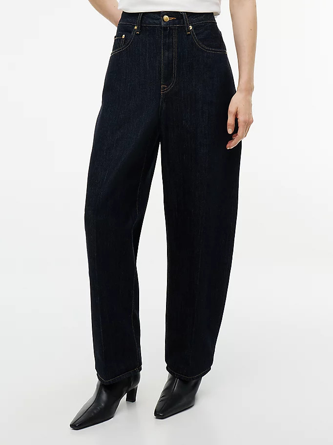 Quinn Mid Rise Barrel Jeans | Tommy Hilfiger UK