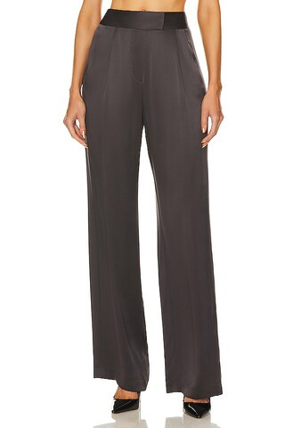 The Sei Wide Leg Trouser in Carbon from Revolve.com | Revolve Clothing (Global)